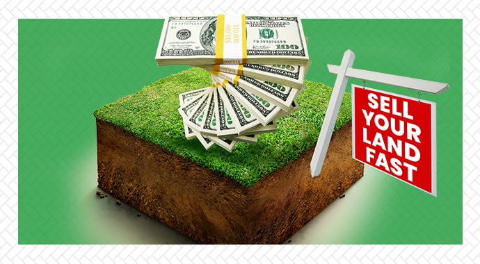 Know how to sell land fast by submitting an online form on HouseCashin to get multiple cash offers!